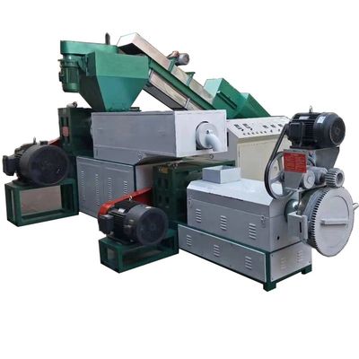 機械を作る不用なタイヤ ポリ塩化ビニールのペレタイジングを施すライン繊維のペレタイザーの餌